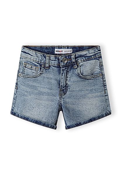 MINOTI Jeansshorts Denim-Shorts mit Bündchen (2y-14y) günstig online kaufen
