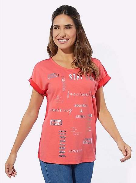 Sieh an! T-Shirt Kurzarmshirt . günstig online kaufen