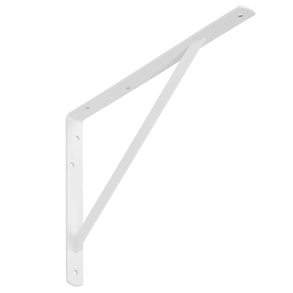 SOTECH Regalkonsole 400 x 275 x 30 mm 100 Kg Tragkraft Weiß Pulverbeschicht günstig online kaufen