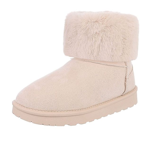 Ital-Design Damen Snowboots Freizeit Snowboots (88460421) Flach Flache Stie günstig online kaufen