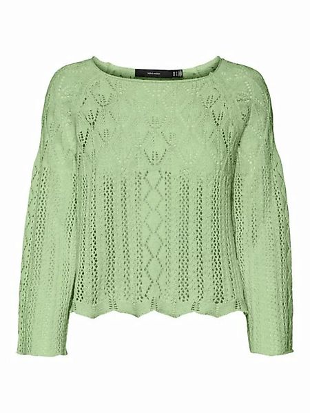 Vero Moda Sweatshirt VMGINGER 3/4 BOATNECK PULLOVER GA N günstig online kaufen