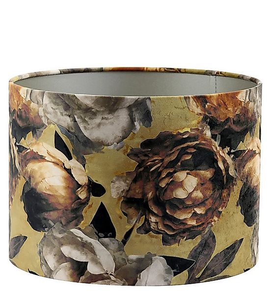 Dirk Davids Leuchten GmbH Lampenschirm Lampenschirm Zylinder Velours Bronze günstig online kaufen