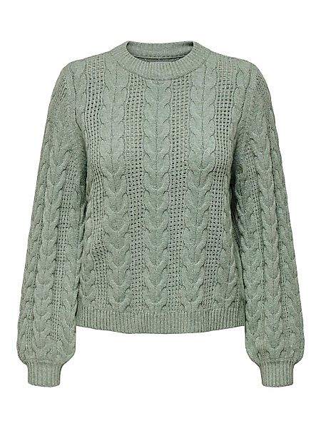 ONLY Rundhalspullover ONLRUBINA LS CABLE O-NECK günstig online kaufen
