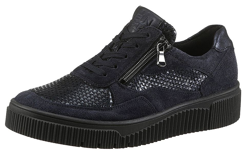 Waldläufer K-SANSA-Soft Plateausneaker Komfortschuh, Bequemschuh, Schnürsch günstig online kaufen