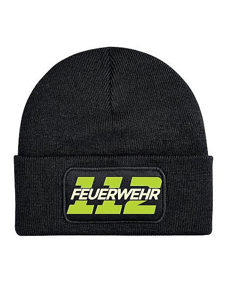 Youth Designz Beanie 112 Feuerwehr unisex Beanie Müzte mit trendigem Motiv günstig online kaufen
