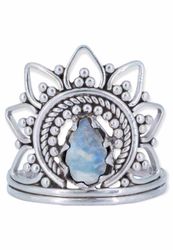 mantraroma Silberring MUDARA-SATU aus 925 Silber günstig online kaufen