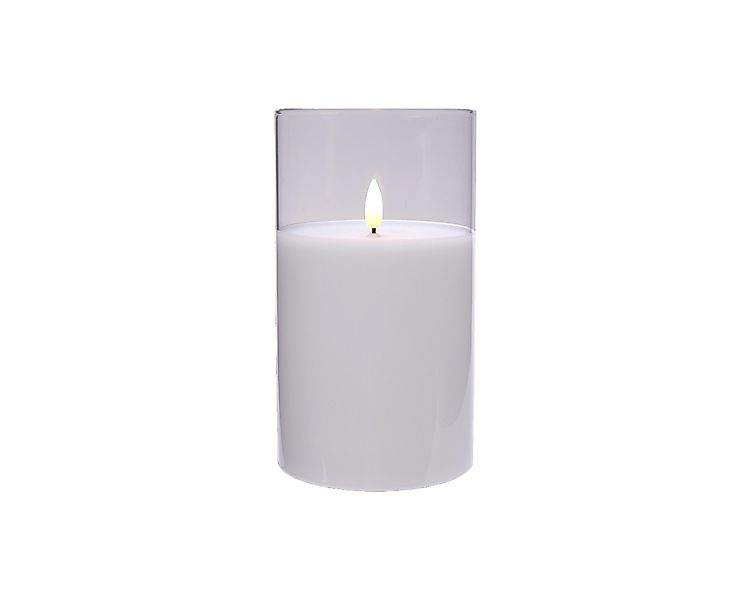 Lumineo LED-Kerze, LED Kerze im Glas günstig online kaufen
