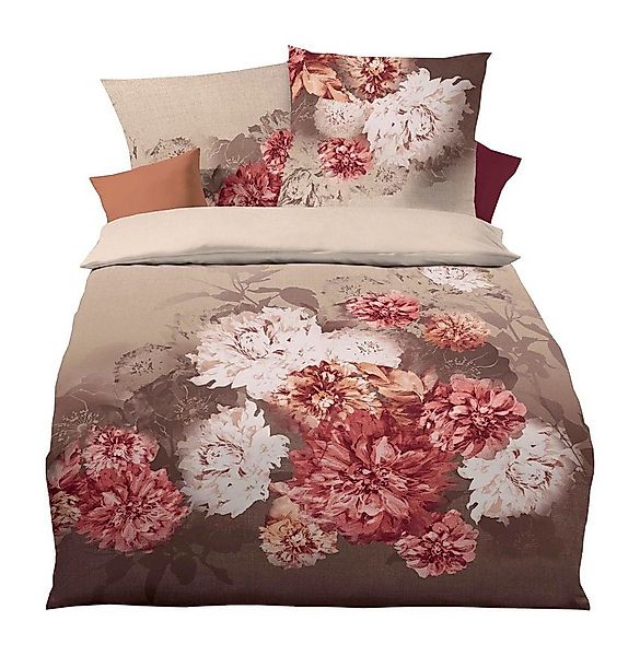 Kaeppel Bettwäsche Kaeppel Mako Satin Bettwäsche 2 tlg. 135x200cm Flamenco günstig online kaufen