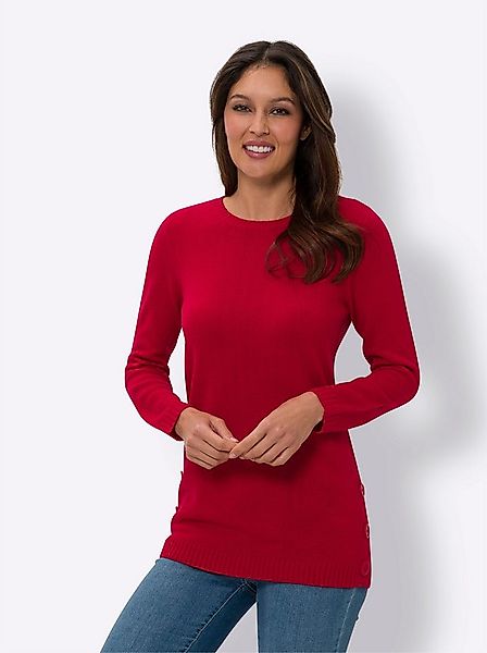 Sieh an! Strickpullover Longpullover . günstig online kaufen