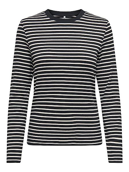 ONLY Langarmshirt ONLLYON L/S O-NECK TOP günstig online kaufen