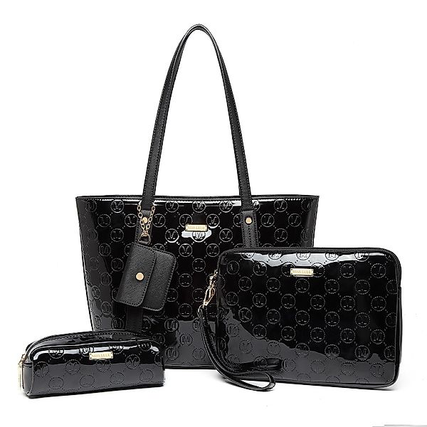 Miss Lulu Shopper Damen Handtasche Set, günstig online kaufen
