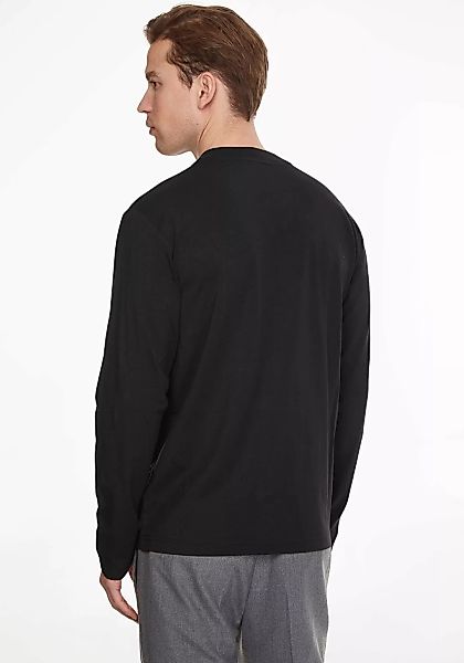 Calvin Klein Langarmshirt "MICRO LOGO LS MOCK NECK T-SHIRT" günstig online kaufen
