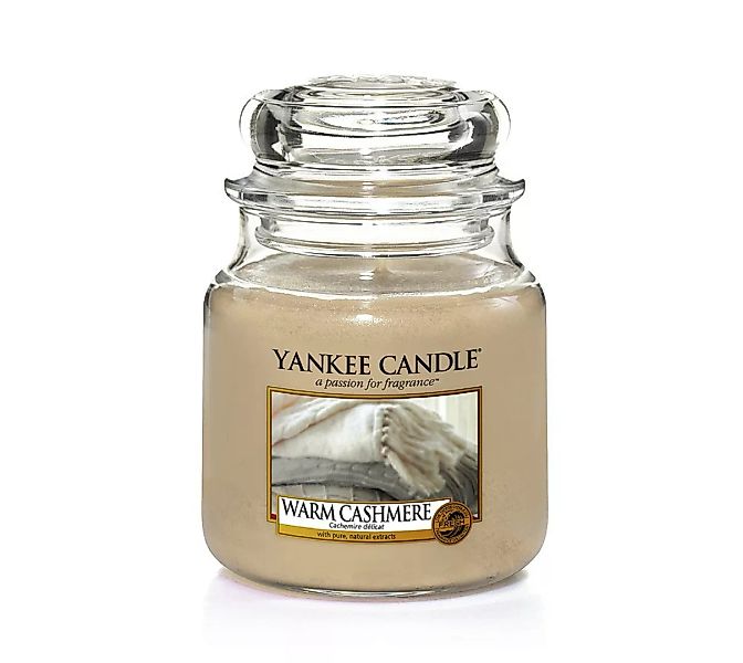 Yankee Candle Duftkerze Warm Cashmere 411 g günstig online kaufen
