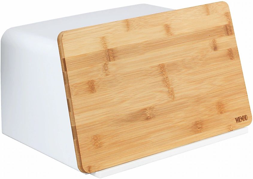 WENKO Brotkasten "Modell Kubo" 1 Stk. tlg. moderne Brotbox mit integriertem günstig online kaufen