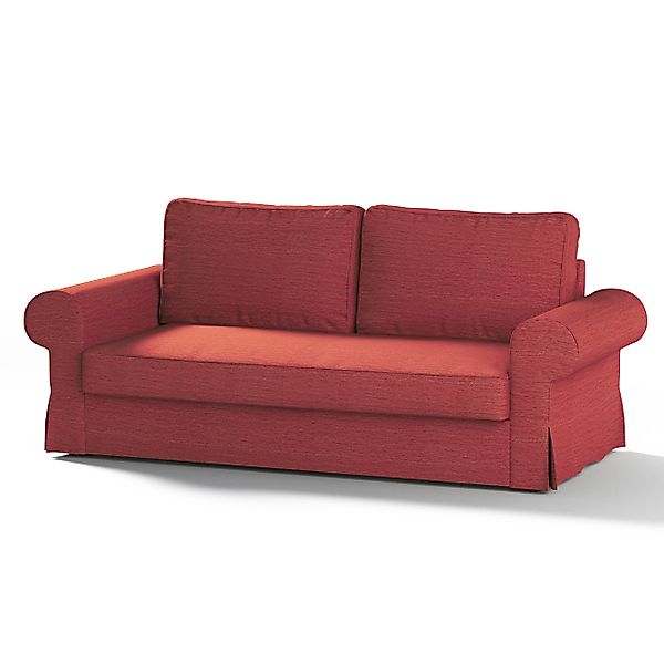 Bezug für Backabro 3-Sitzer Sofa ausklappbar, ziegelrot, Bezug für Backabro günstig online kaufen