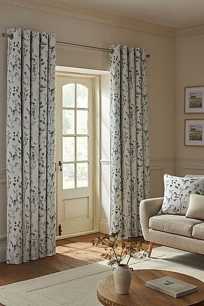 Next Verdunkelungsvorhang Thermo-Verdunklungsvorhänge mit Ösen Blumenmuster günstig online kaufen