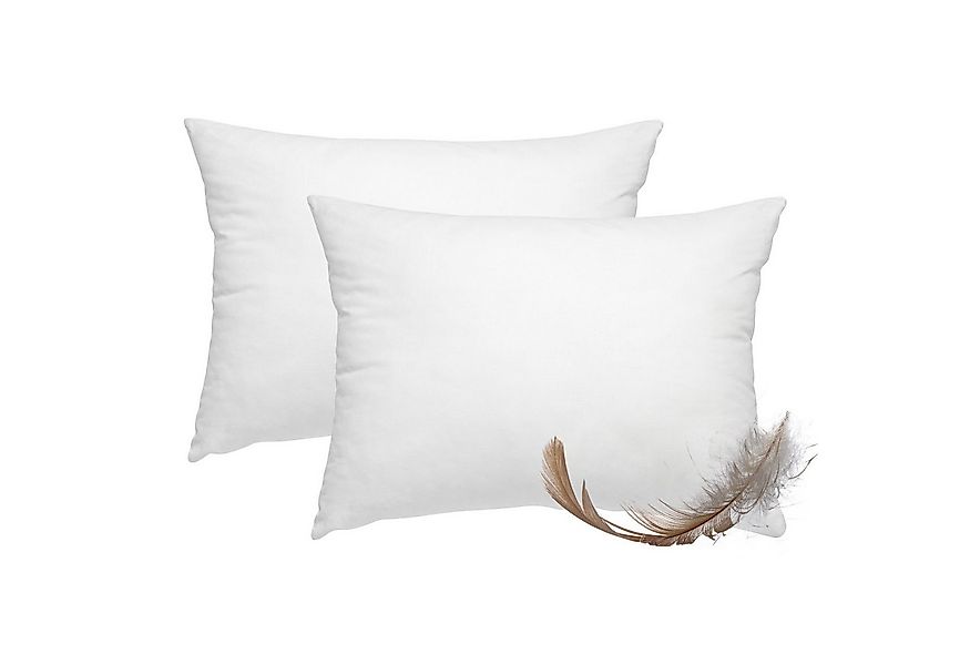wometo Federkissen Home, in über 10 Größen, Füllung: Federn, Doppelset, OEK günstig online kaufen