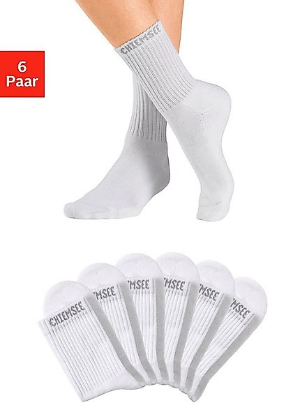 Chiemsee Tennissocken (Packung, 6-Paar) mit eingestricktem Markennamen günstig online kaufen
