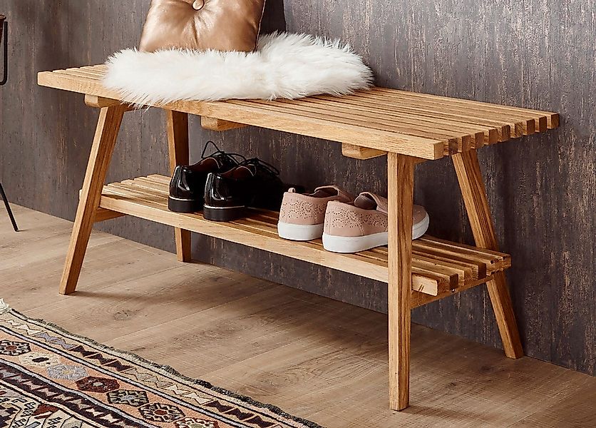 MCA furniture Schuhbank Alwar (Garderobenbank aus günstig online kaufen