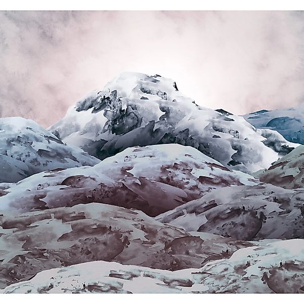 Sanders & Sanders Fototapete Landschaft Rosa und Blau 300 x 280 cm 611999 günstig online kaufen