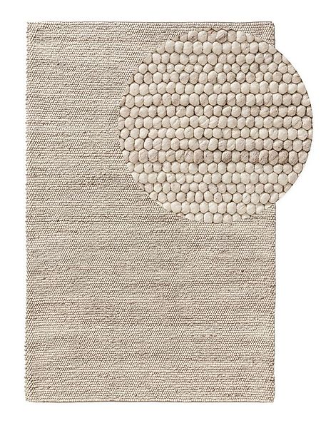 benuta Wollteppich Beads, rechteckig, Höhe: 11 mm, Teppich Wohnzimmer, Schl günstig online kaufen
