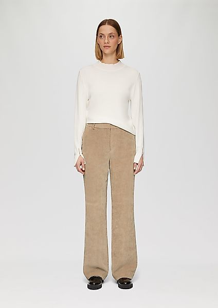 s.Oliver BLACK LABEL Stoffhose Wide-Leg-Hose aus günstig online kaufen