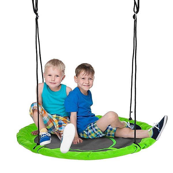 Outsunny Nestschaukel Ø110 cm bis 100 kg Verstellbar Garten-Schaukel günstig online kaufen