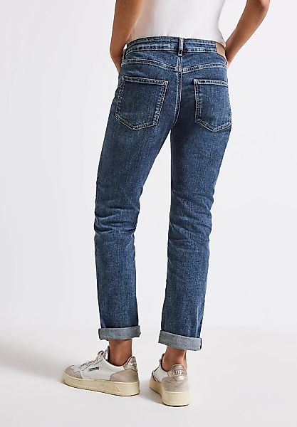 STREET ONE Loose-fit-Jeans, Middle Waist günstig online kaufen