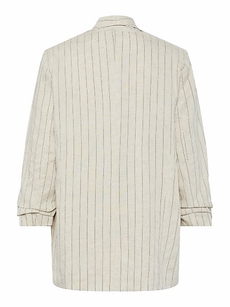 pieces Longblazer "PCPIA BOSELLA BLAZER WVN NOOS" mit Leinen günstig online kaufen