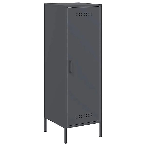 vidaXL Highboard Anthrazit 36x39x113 cm Stahl 843008 günstig online kaufen