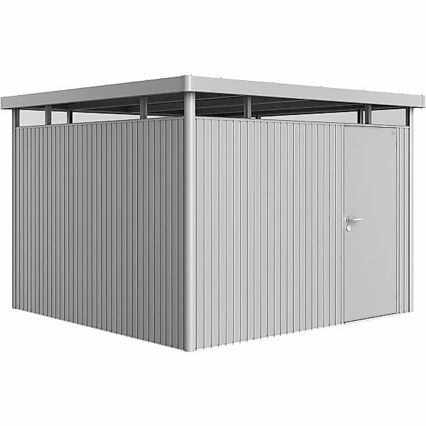 Biohort Metall-Gerätehaus  HighLine Gr. H6 Silber-Metallic  8,5 m² Standard günstig online kaufen