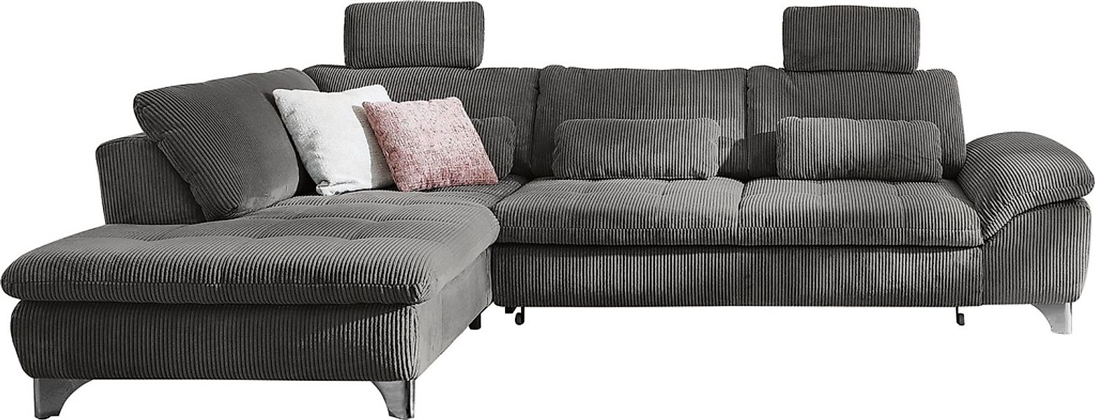 Die PlanBar Ecksofa "MP-IN14007 L-Form" wahlweise mit Bettfunktion und vers günstig online kaufen