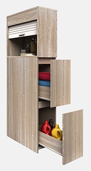 VCM Midischrank Holz Badmöbel Nischenschrank Schublade günstig online kaufen
