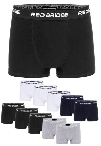RedBridge Boxershorts 10er-Pack Bequeme Unterwäsche mit günstig online kaufen