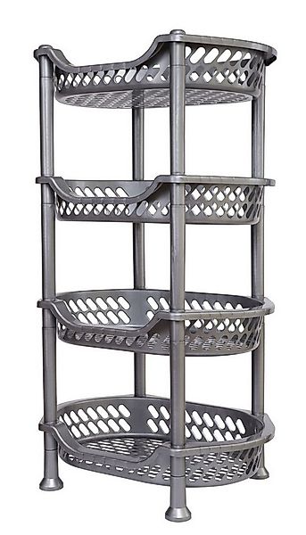 DanDiBo Küchenregal stapelbar Kunststoff Obstregal 93872 Küchenkorb Stapelk günstig online kaufen