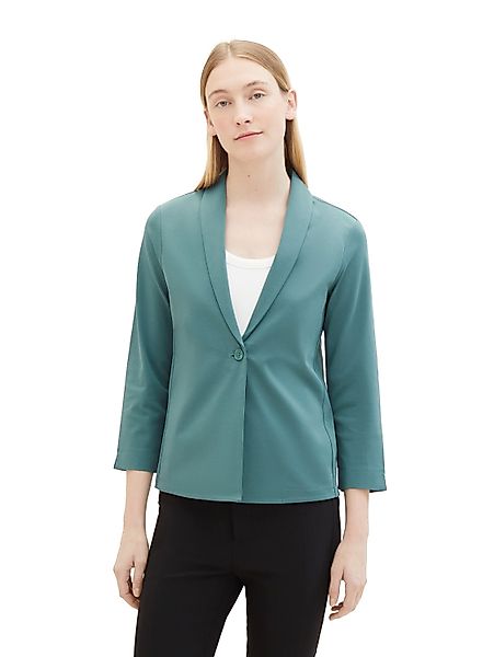 TOM TAILOR Kurzblazer mit Schalkragen und günstig online kaufen