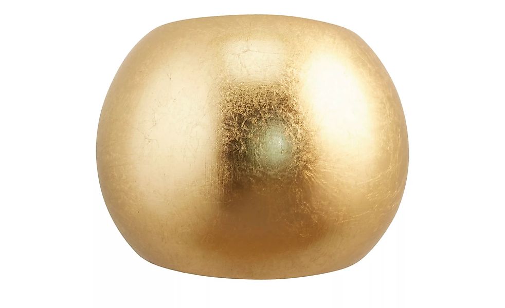 KHG Wandleuchte, 1-flammig, Blattgoldoptik - gold - 15 cm - 12,5 cm - 15 cm günstig online kaufen