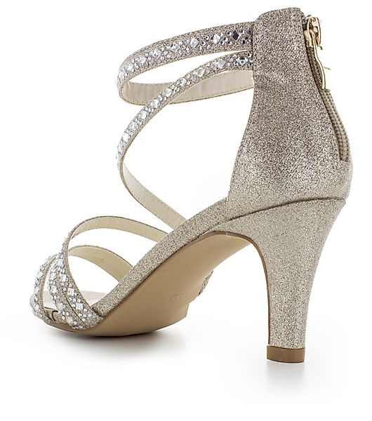 White Lady 865 Glitter Absatzsandalen Sandalette günstig online kaufen