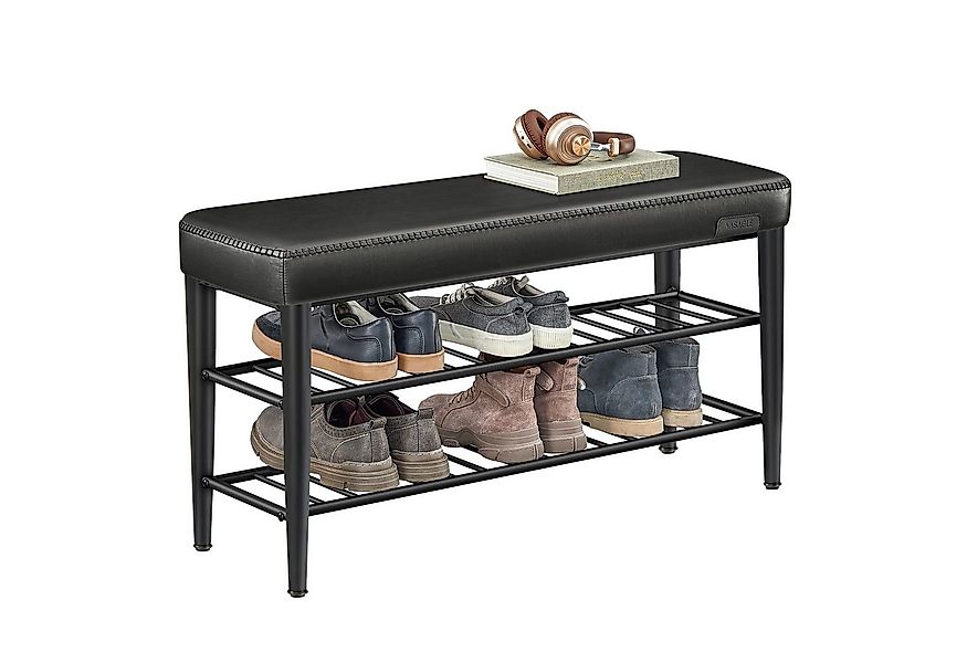 VASAGLE Schuhbank, Schuhregal, EKHO Series, Kunstleder, 30 x 80 x 50 cm günstig online kaufen