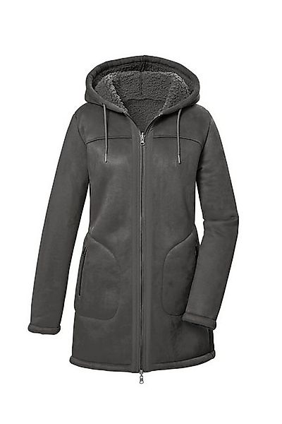 Killtec Fleecejacke GW 63 WMN PRK für Damen, Wendemantel, mit Teddy-Fleece günstig online kaufen