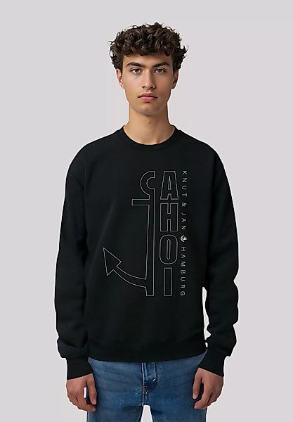 F4NT4STIC Sweatshirt "Ahoi Anker Outlines Knut & Jan Hamburg", Premium Qual günstig online kaufen