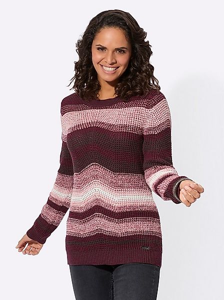 Witt Strickpullover Pullover Langarm Rippoptik günstig online kaufen