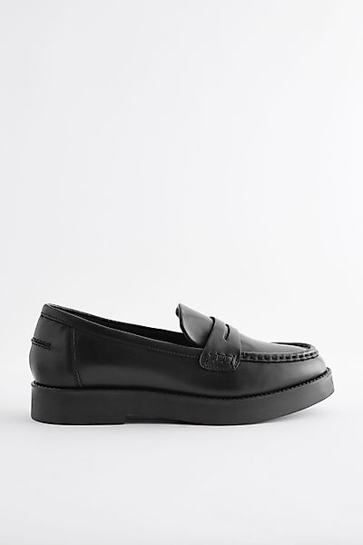 Next Forever Comfort® Derbe Leder-Loafer Loafer günstig online kaufen