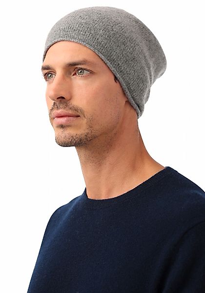 Zwillingsherz Beanie mit kleinem Rollrand, One günstig online kaufen