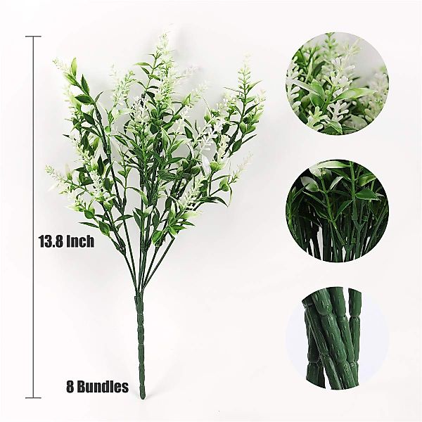 Kunstblumenstrauß 4/6/12 Sträuße Kunstlavendelblumen, Kunstlavendelstrauß, günstig online kaufen