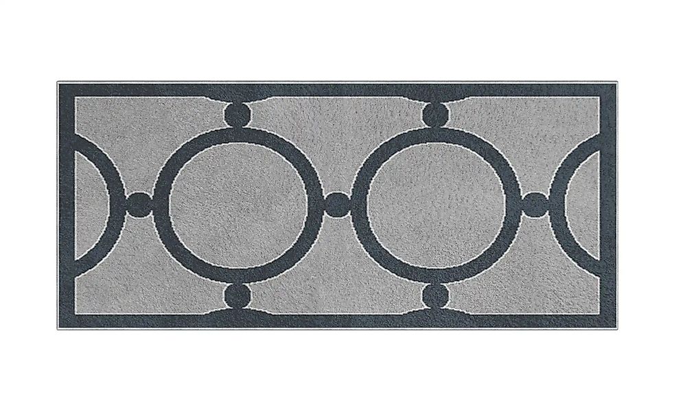 Webteppich  Elegra ¦ grau ¦ Synthetische Fasern ¦ Maße (cm): B: 80 Teppiche günstig online kaufen