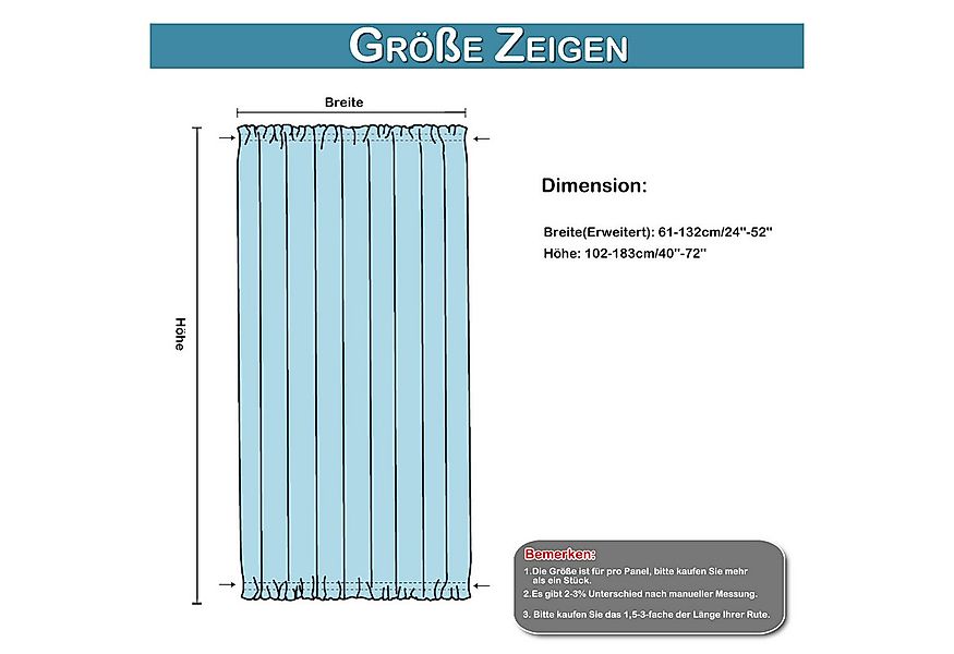 Rosnek Türvorhang Spitze, florales Muster, Stabtasche, für Tür Deko (1 St), günstig online kaufen
