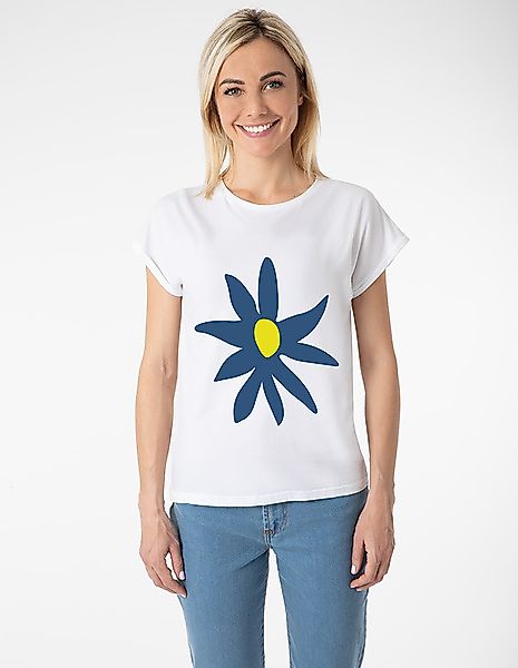 Nachhaltiges T-shirt Laura In Eukalyptusfaser| Blume günstig online kaufen