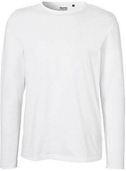 Neutral Langarmshirt Herren Long Sleeve T-Shirt / 100% Fairtrade-Baumwolle günstig online kaufen