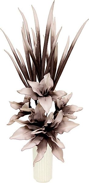 Kunstblume Soft-Blumenarrangement, I.GE.A., Höhe 90 cm, Keramikvase günstig online kaufen